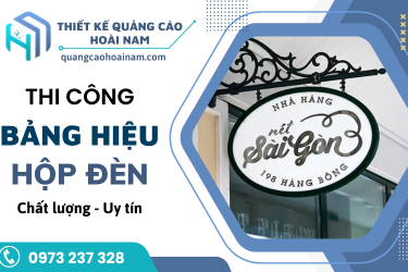 Thi công bảng hiệu hộp đèn có ưu và nhược điểm như thế nào?