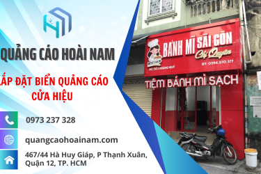 Vai trò và những nguyên tắc khi lắp đặt biển quảng cáo cửa hiệu