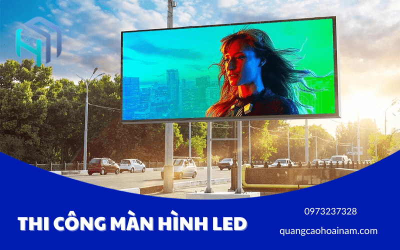 thi công màn hình led