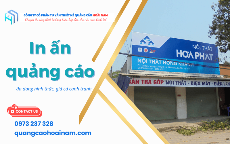 in ấn quảng cáo