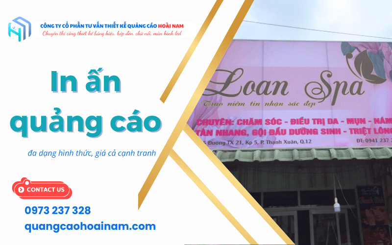 in ấn quảng cáo