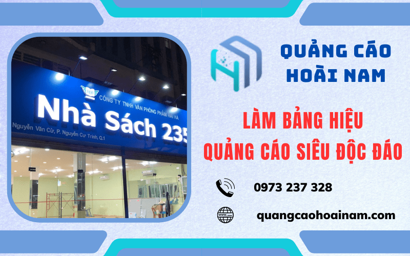 làm bảng hiệu quảng cáo