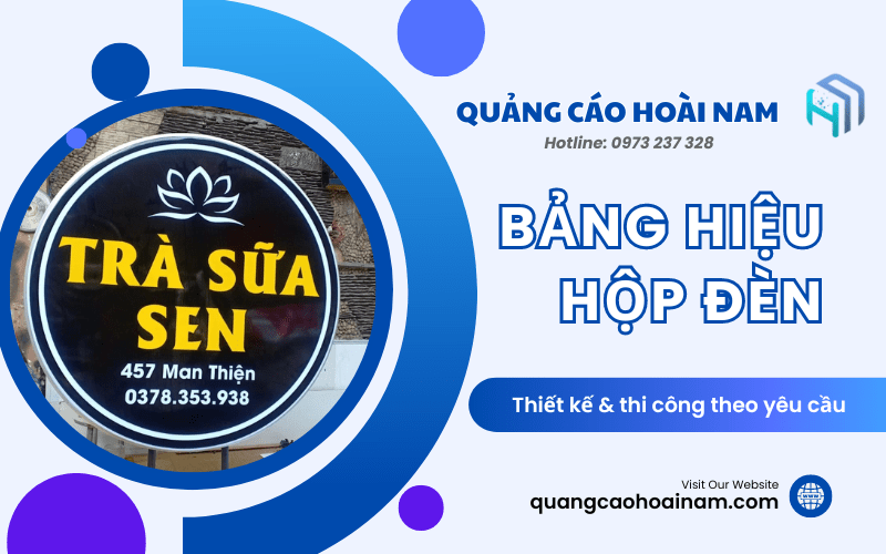 Bảng hiệu hộp đèn