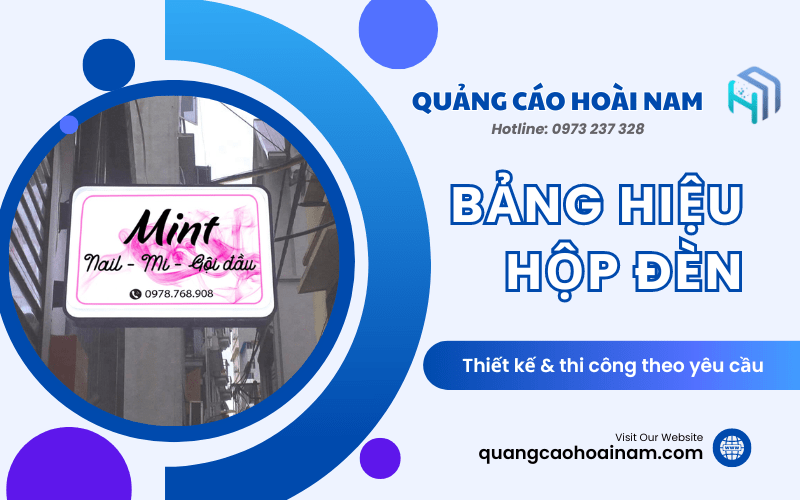 Bảng hiệu hộp đèn